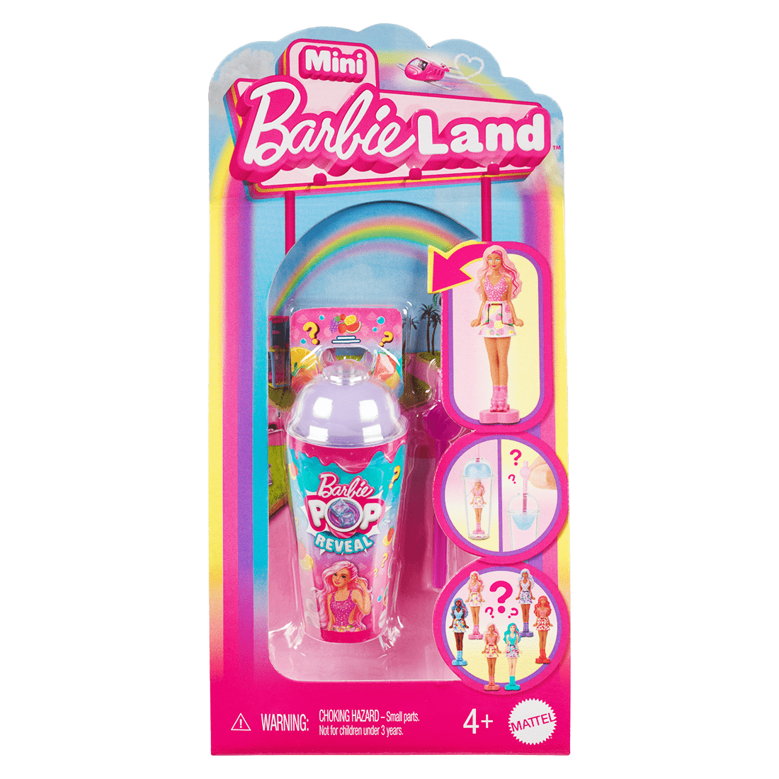 Mini BarbieLand Muñeca Pop Reveal Sorpresa - Barbie