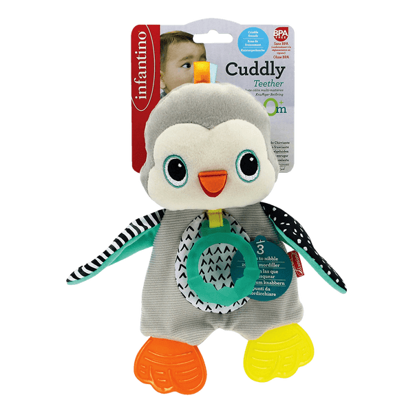 Mordedor de Peluche Pingüino - Infantino