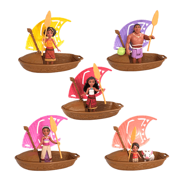 Set de Juego Sorpresa Canoa con Figura - Moana