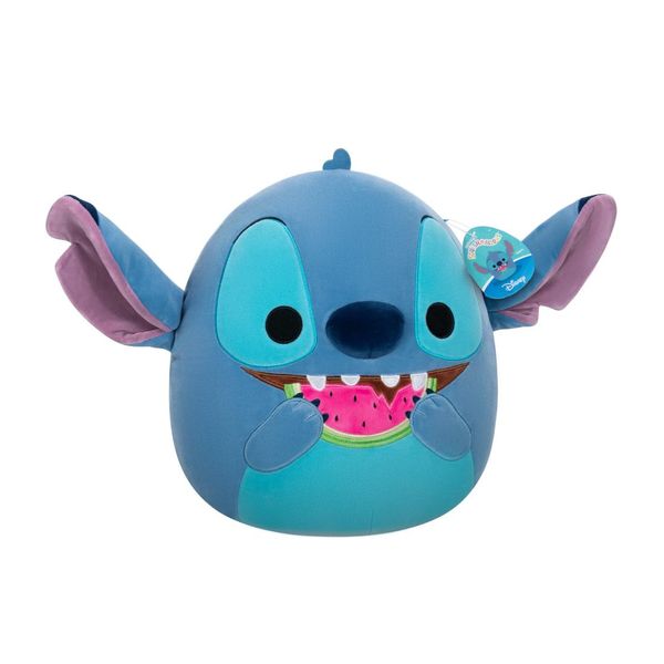 Peluche Stitch Comiendo Sandia 16Cm - Squishmallows