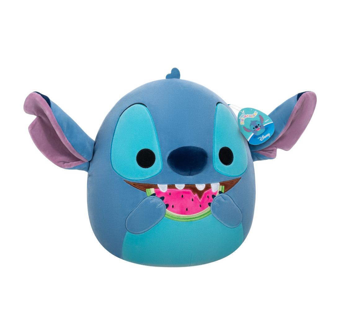Peluche Stitch Comiendo Sandia 16Cm - Squishmallows