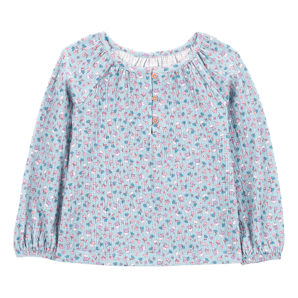 Blusa-Manga-Larga-Flores-Azul-Bebes-Niñas---Carter-s-3M