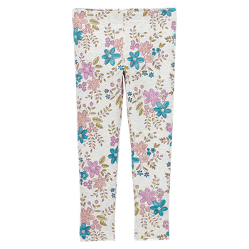 Leggins-Flores-Multicolor-Niñas---Carter-s-2T