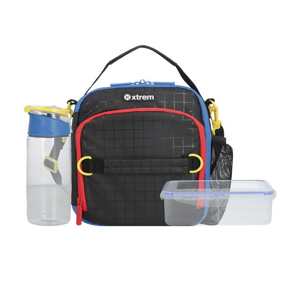Lonchera-Lunch-Pack-5XT-Negro-Checks---Xtrem