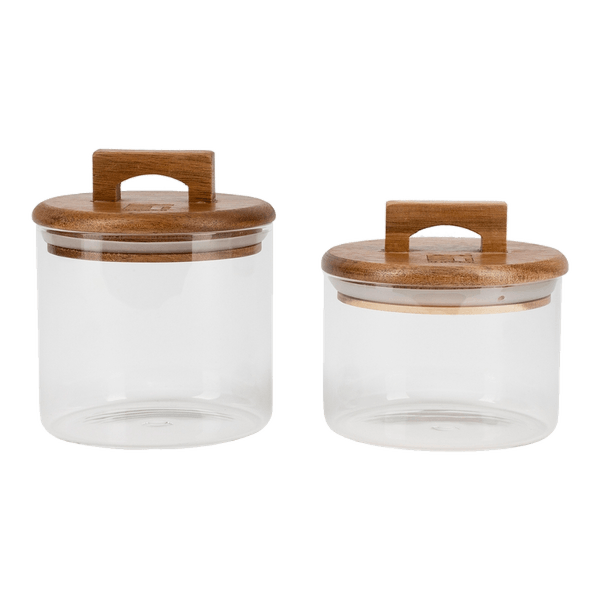 Set-2-Tarros-con-Tapa-de-Acacia-400ml-y-550ml-Bergner