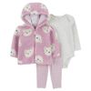 Set-Body-Gris-Chaqueta-Rosada-y-Pantalon-Rayas-Bebes-Niñas-Carter-s-0M Set-Body-Gris-Chaqueta-Rosada-y-Pantalon-Rayas-Bebes-Niñas-Carter-s-0M
