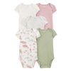 Set-5-Bodies-Estampados-Surtidos-Bebes-Niñas-Carter-s-18M Set-5-Bodies-Estampados-Surtidos-Bebes-Niñas-Carter-s-18M
