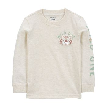 Camiseta-Manga-Beige-Bebes-Niños-Carter-s-18M