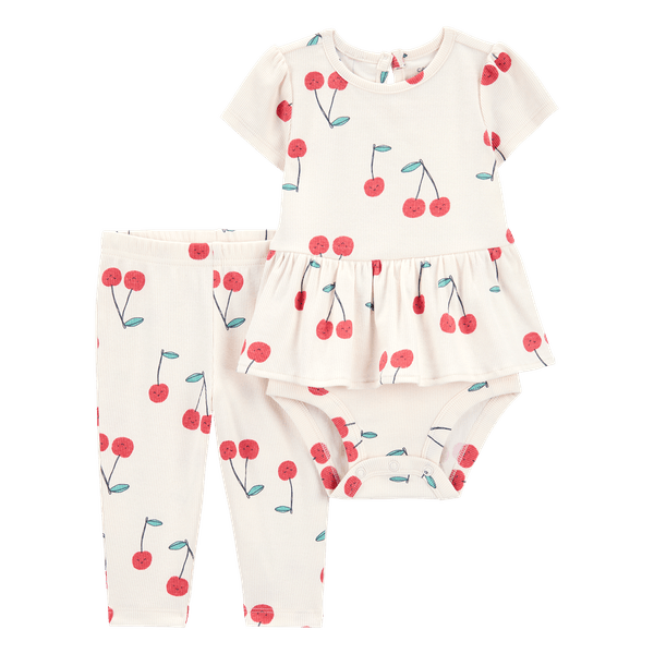 Set-Body-y-Pantalon-Cerezas-Bebes-Niñas-Carter-s-24M Set-Body-y-Pantalon-Cerezas-Bebes-Niñas-Carter-s-24M
