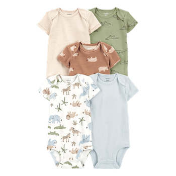 Set-5-Bodies-Diseños-Surtidos-Bebes-Niños-Carter-s-24M