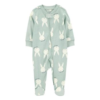 Pijama-Enteriza-Conejos-Verde-Bebes-Unisex-Carter-s-6M