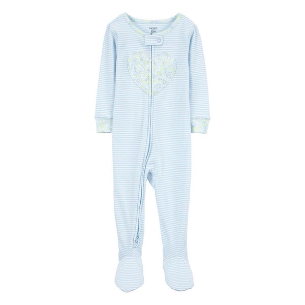 Pijama-Enteriza-Corazon-Azul-Bebes-Niñas-Carter-s-12M Pijama-Enteriza-Corazon-Azul-Bebes-Niñas-Carter-s-12M