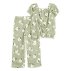 Set-Blusa-y-Pantalon-Flores-Verde-Bebes-Niñas---Carter-s-4T