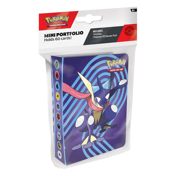 Mini Portafolio para Cartas + Paquete de Mejora Ingles - Pokémon