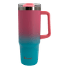 Mug-Viajero-con-Pitillo-Acero-Inoxidable-Rosa-Azul-890ml---Ikhome
