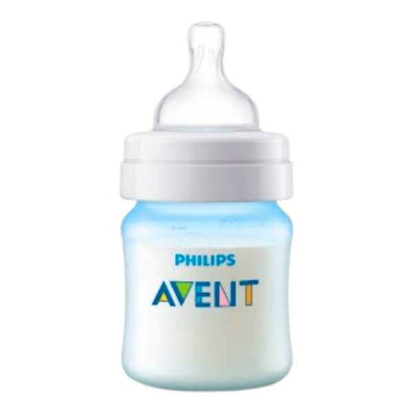 Tetero-Valvula-Anticolicos-Azul-4-Oz-Avent Tetero-Valvula-Anticolicos-Azul-4-Oz-Avent