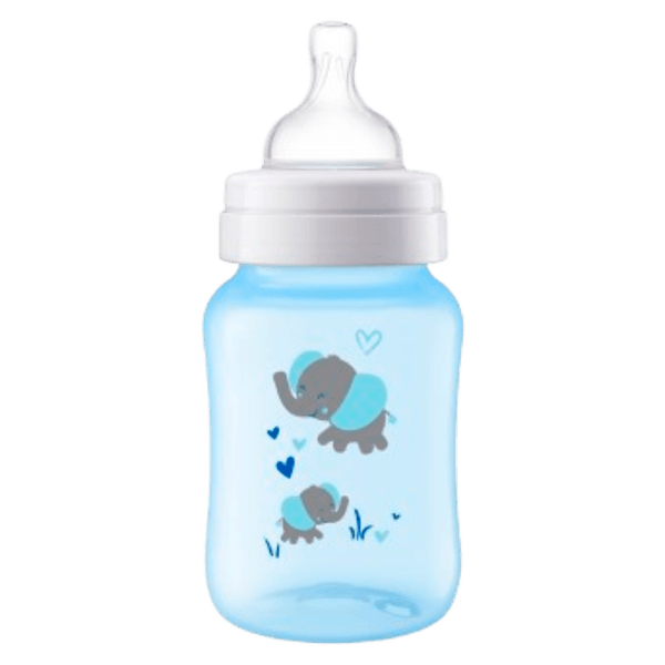 Tetero-Valvula-Anticolicos-Elefante-Azul-9-Oz-Avent