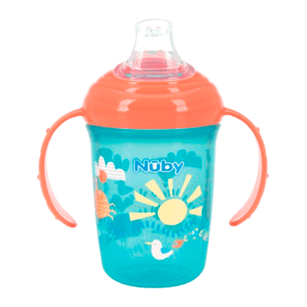 Vaso-de-Iniciacion-con-Asas-Vehiculos-Pato-240ml-Nuby
