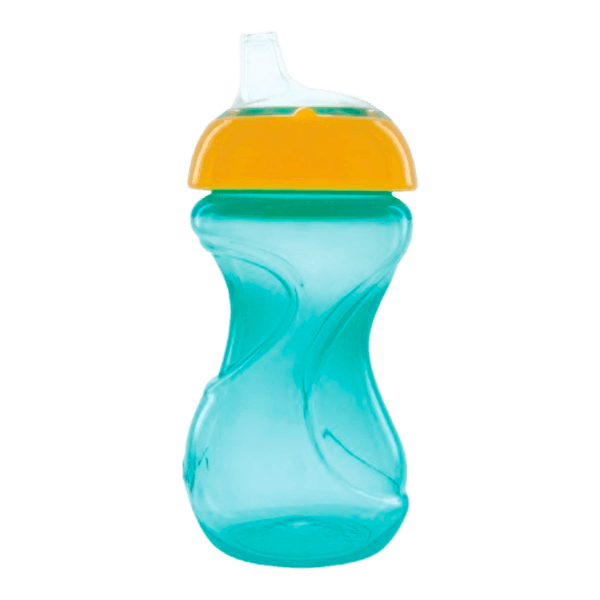 Vaso-de-Iniciacion-Valvula-de-Silicona-Amarilla-180ml-Nuby
