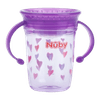 Taza-Wonder-con-2-Asas-Corazones-Morado-Nuby