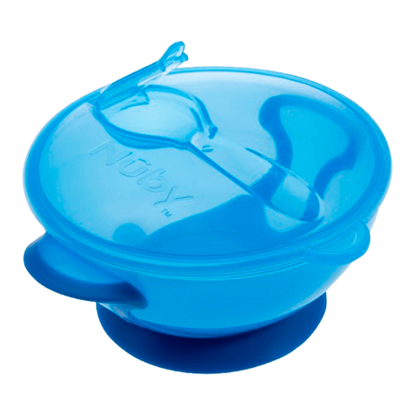 Tazon-Succion-con-Cuchara-y-Tapa-Azul-Nuby