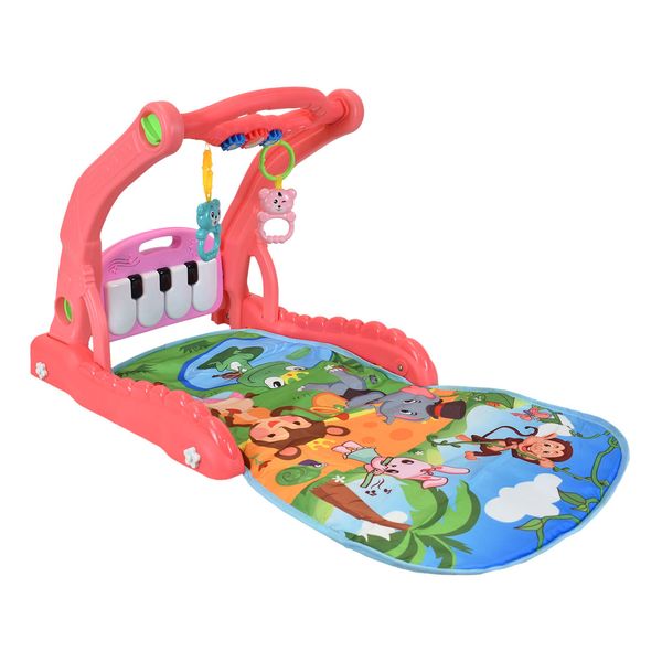 Gimnasio-Interactivo-Piano-Rosa-3-en-1-Mami-Love