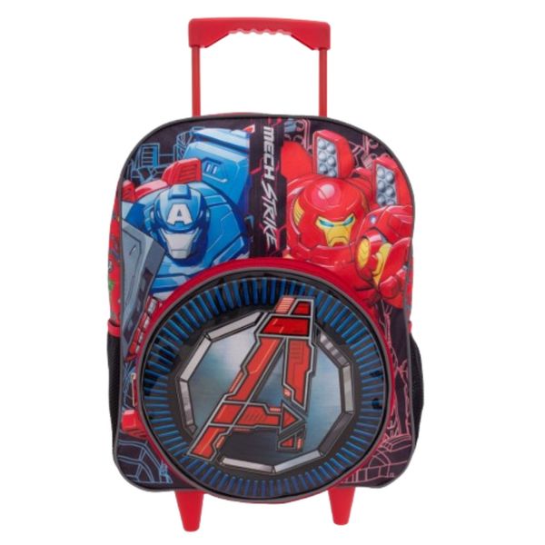 Morral-Primaria-Marvel-con-Ruedas-41cm-Avengers- Morral-Primaria-Marvel-con-Ruedas-41cm-Avengers-