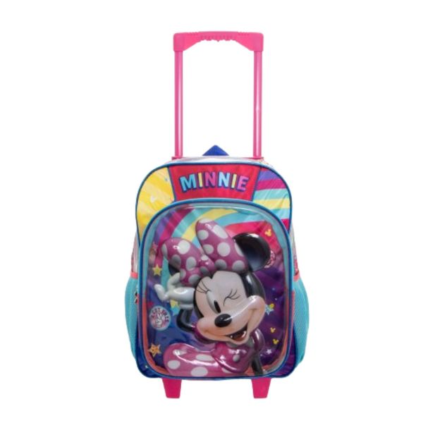 Morral-Primaria-Minnie-con-Ruedas-40cm-Disney