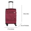 Maleta-Chiesa-Blanda-Rojo-58cm-Lugano