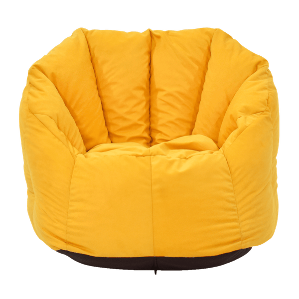 Puff-Bean-Tela-Mostaza-Hogar-Venecia Puff-Bean-Tela-Mostaza-Hogar-Venecia