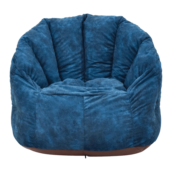 Puff-Bean-Tela-Poliester-Azul-Hogar-Venecia Puff-Bean-Tela-Poliester-Azul-Hogar-Venecia