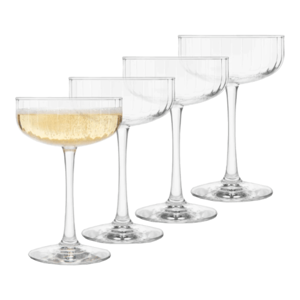 Set-4-Copas-Coupe-Panello-Linear-251ml-Libbey Set-4-Copas-Coupe-Panello-Linear-251ml-Libbey