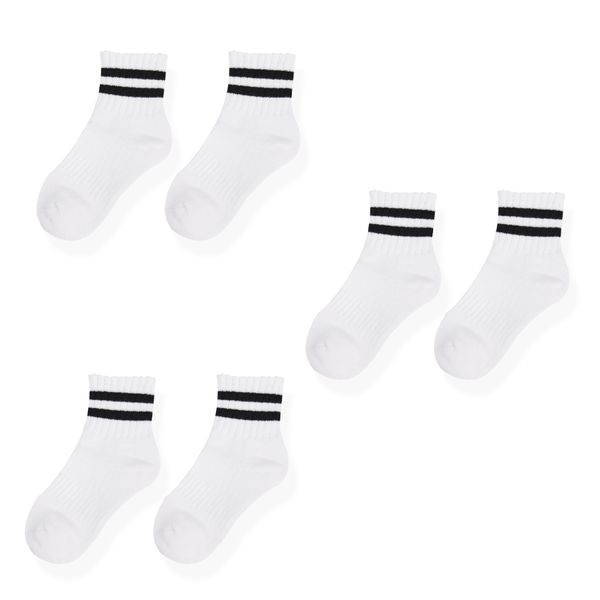 Set-3-Medias-con-Dos-Rayas-Unisex-Honey-Bees-1-3Y