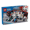 Set-Garaje-F1-Coches-Mercedes-AMG-y-Alpine-678-Piezas-LEGO