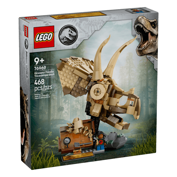Set-Fosiles-de-Dinosaurio--Craneo-de-Triceratops-468-Piezas-LEGO Set-Fosiles-de-Dinosaurio--Craneo-de-Triceratops-468-Piezas-LEGO
