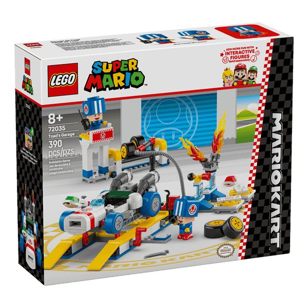 Set-Mario-Kart--Garaje-de-Toad-390-Piezas-LEGO