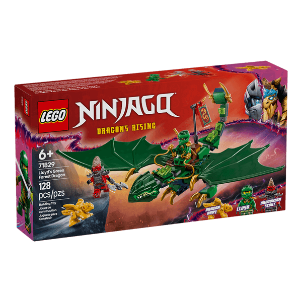 Set-Dragon-Verde-del-Bosque-de-Lloyd-128-Piezas-LEGO