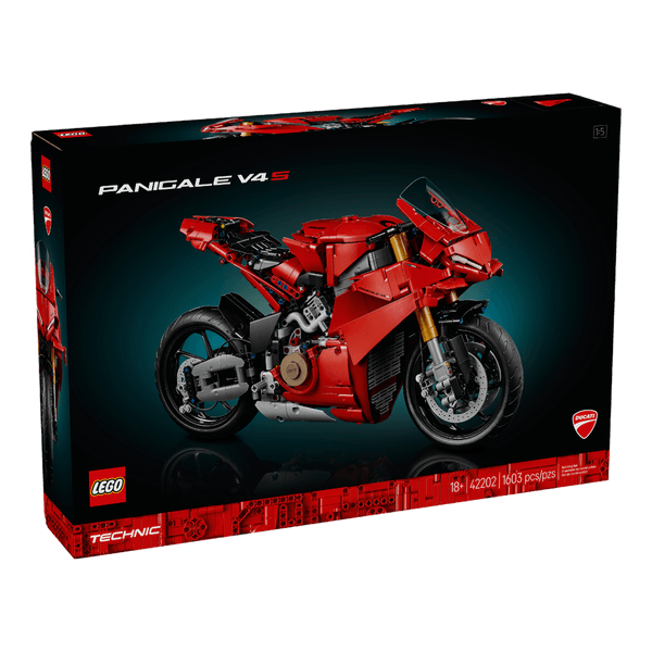 Set-Moto-Ducati-Panigale-V4-S-232-Piezas-LEGO Set-Moto-Ducati-Panigale-V4-S-232-Piezas-LEGO