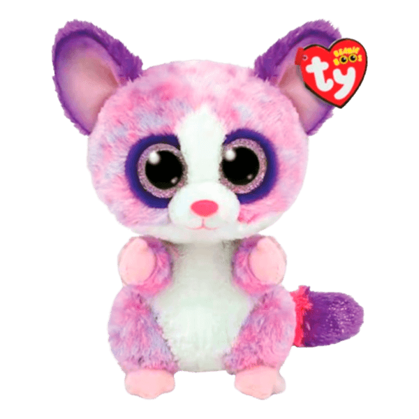 Peluche-Beanie-Boos-Lemur-Rosado-15cm---Ty