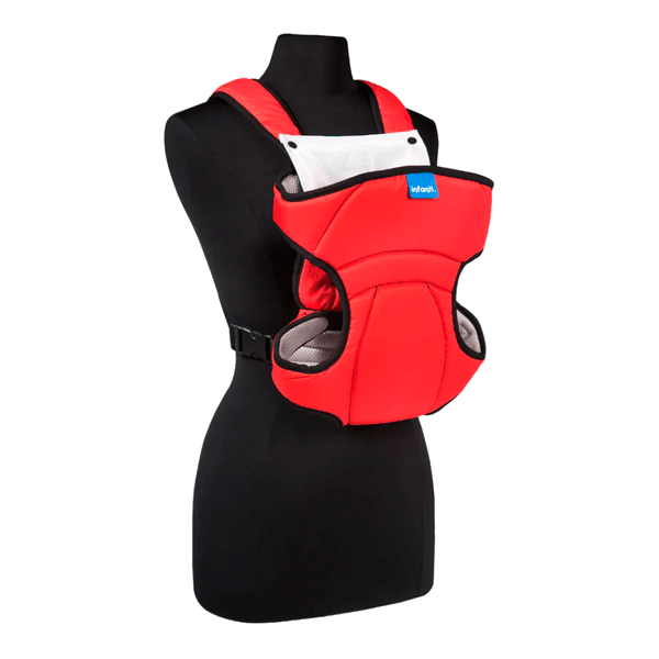 Arnes-Portabebes-I-Love-Travel-Negro-y-Rojo-Infanti