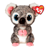 Peluche-Beanie-Boos-Karli-Koala-Gris-15cm-Ty