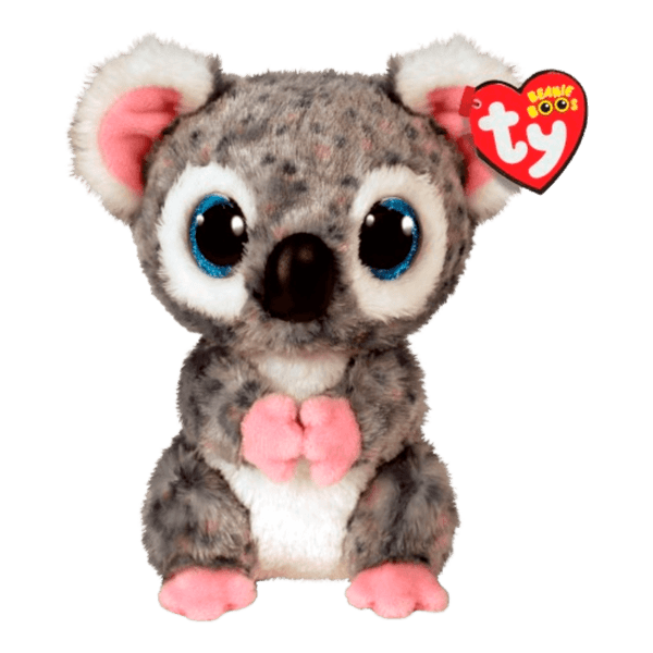 Peluche-Beanie-Boos-Karli-Koala-Gris-15cm-Ty