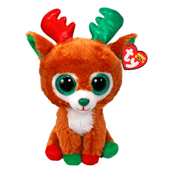 Peluche-Beanie-Boos-Tinseltoes-Reno-15cm-Ty