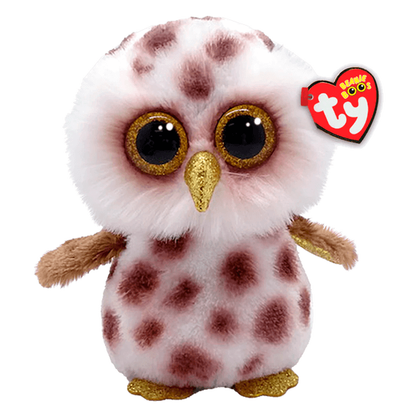 Peluche-Beanie-Boos-Whoolie-Buho-15cm-Ty Peluche-Beanie-Boos-Whoolie-Buho-15cm-Ty
