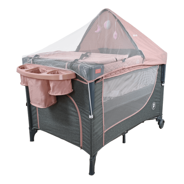 Corral-Cuna-Colecho-Pro-Max-Rosa-y-Gris-Priori