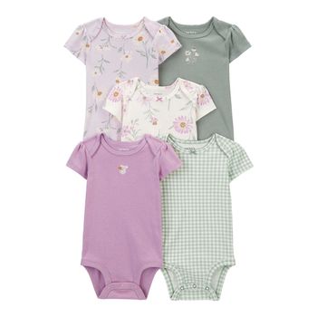 Set-5-Bodies-Manga-Corta-Surtidos-Bebes-Niñas-Carter-s-PRE