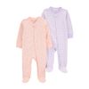Set-2-Pijamas-Enterizas-Rosa-y-Morada-Bebes-Niñas-Carter-s-6M