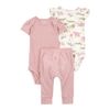 Set-2-Bodies-Surtidos-y-Pantalon-Rosa-Bebes-Niñas-Carter-s-12M