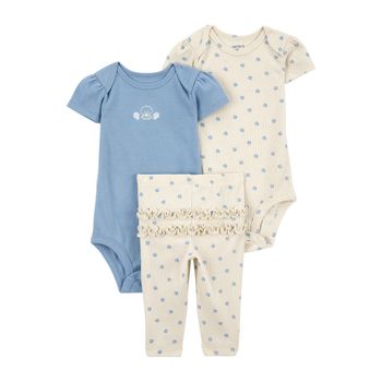 Set-2-Bodies-Surtidos-y-Pantalon-Beige-Bebes-Niñas-Carter-s-18M