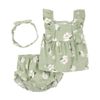 Set-Blusa-Short-y-Balaca-Flores-Verde-Bebes-Niñas-Carter-s-12M